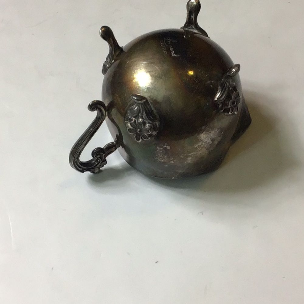 Antique Creamer Bowl Leonard Silver Plate